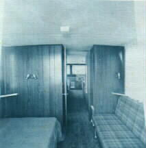 Stateroom with settee