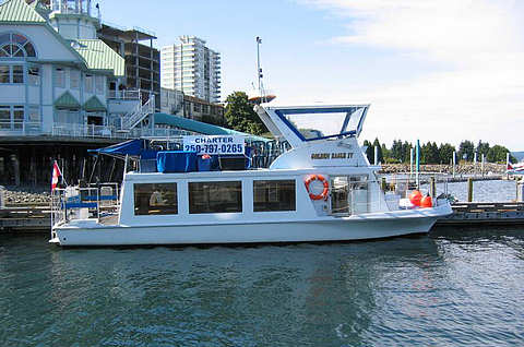 Golden Eagle IV at the Dock in Nanaimo