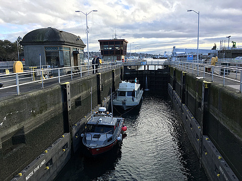 The Royal Way in the ballard Locks